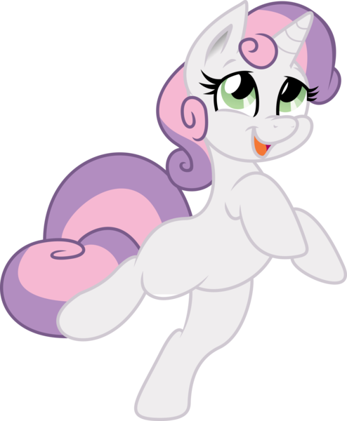 Size: 5580x6774 | Tagged: safe, artist:deadparrot22, artist:joey darkmeat, derpibooru import, sweetie belle, pony, unicorn, absurd resolution, female, open mouth, simple background, solo, transparent background