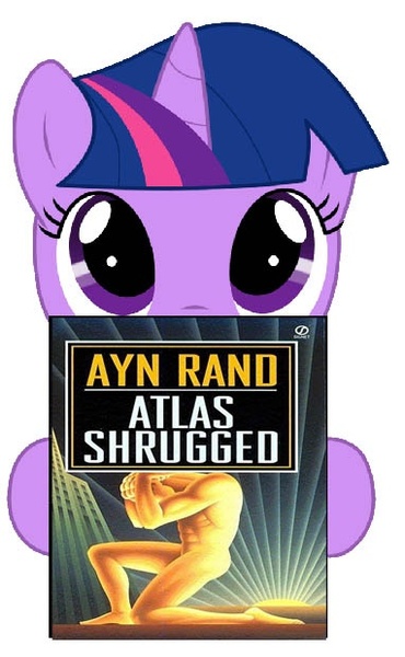 Size: 382x620 | Tagged: atlas shrugged, ayn rand, book, derpibooru import, safe, simple background, solo, twilight sparkle