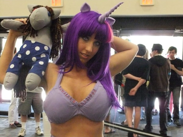 Size: 600x450 | Tagged: artist:sarahn29, bra, breasts, clothes, cosplay, derpibooru import, human, irl, irl human, photo, safe, smarty pants, twilight sparkle, underwear