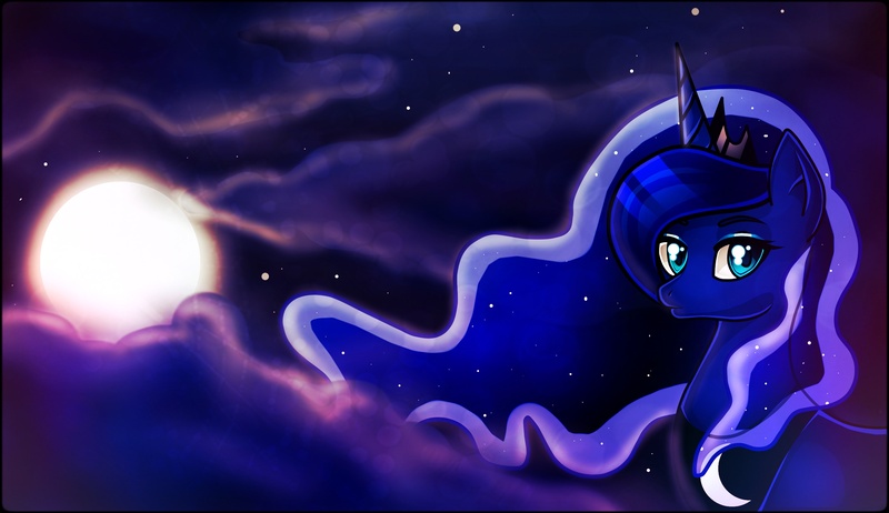 Size: 2785x1609 | Tagged: artist:crazyrainbow0, derpibooru import, princess luna, safe, solo