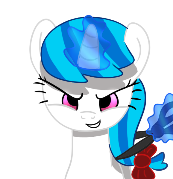 Size: 654x679 | Tagged: alternate hairstyle, artist:lulu-fong, derpibooru import, filly, haircut, not suicide, safe, scissors, vinyl scratch