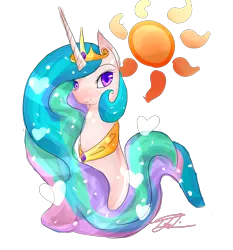 Size: 3295x3534 | Tagged: artist:zebradezaz, derpibooru import, princess celestia, safe, solo