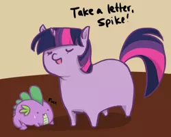 Size: 500x400 | Tagged: artist:xarakayx, bean bag pony, derpibooru import, safe, spike, twilight sparkle, vulgar