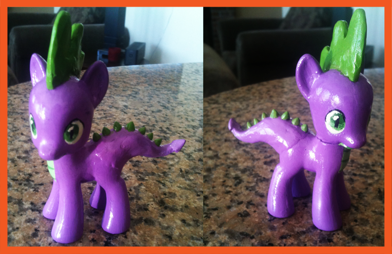 Size: 773x500 | Tagged: artist:sunnyberry, custom, derpibooru import, doll, irl, photo, ponified, safe, spike, toy