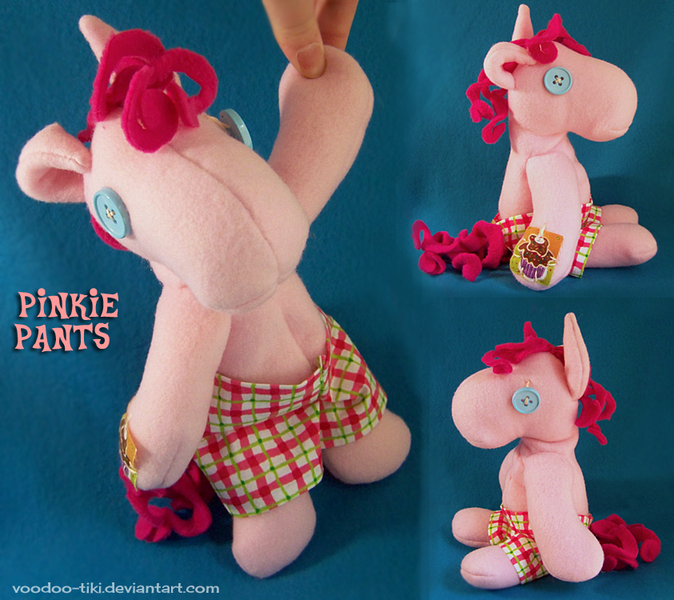 Size: 843x750 | Tagged: artist:voodoo-tiki, derpibooru import, doll, irl, photo, pinkie pie, plushie, safe, smarty pants, toy