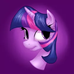 Size: 1000x1000 | Tagged: artist:my-magic-dream, derpibooru import, safe, smiling, solo, twilight sparkle