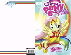 Size: 1000x780 | Tagged: artist:amy mebberson, barcode, comic, cover, derpibooru import, fluttershy, idw, idw advertisement, official, official comic, rainbow dash, safe