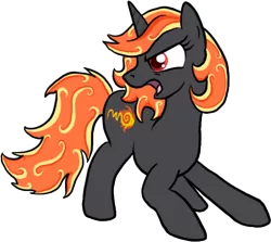 Size: 520x464 | Tagged: safe, derpibooru import, oc, oc:incendia, unofficial characters only, pony, unicorn, fanfic, fanfic:antipodes, solo