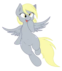 Size: 7000x8000 | Tagged: safe, artist:joey darkmeat, artist:mamandil, derpibooru import, derpy hooves, pegasus, pony, absurd resolution, belly button, female, mare, solo, wide hips