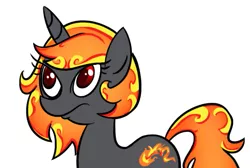 Size: 609x409 | Tagged: artist needed, safe, derpibooru import, oc, oc:incendia, unofficial characters only, pony, unicorn, fanfic, fanfic:antipodes, solo