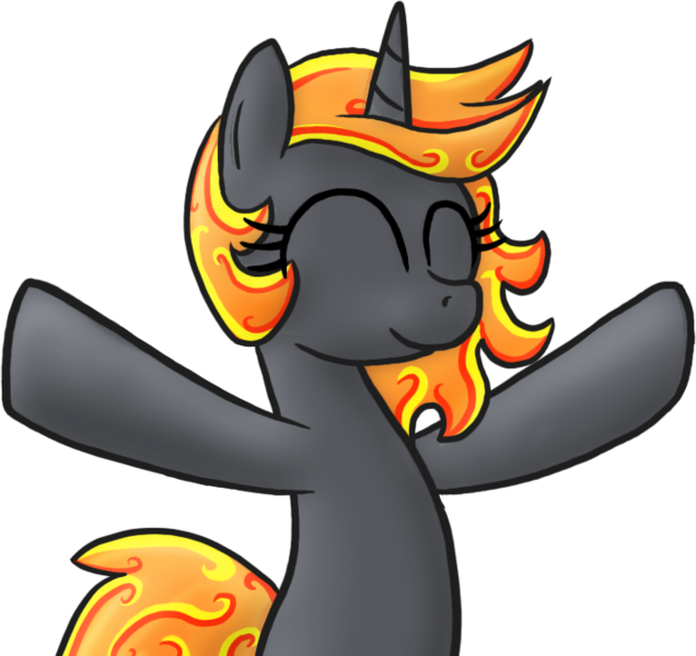 Size: 706x666 | Tagged: safe, artist:paper-pony, derpibooru import, oc, oc:incendia, unofficial characters only, pony, unicorn, fanfic, fanfic:antipodes, hug, solo