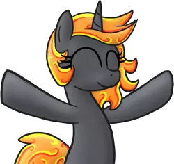 Size: 706x666 | Tagged: safe, artist:paper-pony, derpibooru import, oc, oc:incendia, unofficial characters only, pony, unicorn, fanfic, fanfic:antipodes, hug, solo