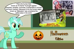 Size: 887x588 | Tagged: chalkboard, derpibooru import, el santo, halloween, human studies101 with lyra, lyra heartstrings, meme, safe