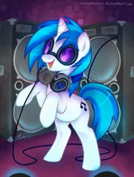 Size: 759x1000 | Tagged: artist:onnanoko, derpibooru import, edit, safe, solo, vinyl scratch