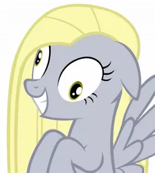 Size: 919x1024 | Tagged: safe, derpibooru import, derpy hooves, pegasus, pony, contemplating insanity, female, mare, pinkamena diane pie, recolor