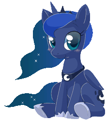 Size: 600x679 | Tagged: safe, artist:oze, derpibooru import, princess luna, alicorn, pony, animated, blinking, blushing, cute, daaaaaaaaaaaw, looking at you, lunabetes, simple background, sitting, solo, transparent background