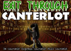 Size: 540x389 | Tagged: derpibooru import, fanfic, fanfic art, fanfic:exit through canterlot, octavia melody, safe, stage