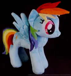 Size: 1704x1836 | Tagged: artist:zizzaz, derpibooru import, irl, photo, plushie, rainbow dash, safe, solo