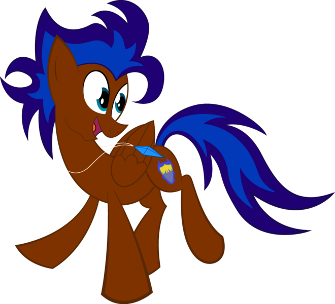 Size: 1024x931 | Tagged: safe, artist:bluey, artist:miroslav46, derpibooru import, oc, oc:nimble wing, unofficial characters only, pegasus, pony, jewelry, male, necklace, open mouth, solo