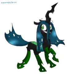 Size: 748x814 | Tagged: 30 minute art challenge, artist:magetasticpony, clothes, derpibooru import, queen chrysalis, safe, socks