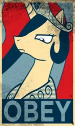 Size: 480x800 | Tagged: derpibooru import, hope poster, obey, poster, princess celestia, propaganda, safe, shepard fairey, solo, tyrant celestia, wrong aspect ratio