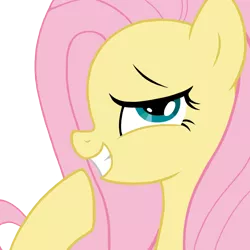 Size: 1024x1024 | Tagged: safe, artist:trolluna, derpibooru import, fluttershy, pegasus, pony, bust, female, mare, portrait, profile, simple background, solo, transparent background