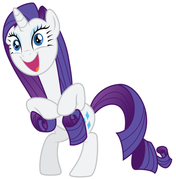 Size: 4800x4880 | Tagged: absurd resolution, artist:yanoda, derpibooru import, excited, rarity, rarity tugs her mane, safe, simple background, spoiler:s03, the crystal empire, transparent background, tugging, vector