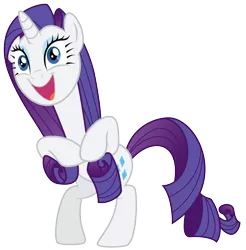 Size: 4800x4880 | Tagged: absurd resolution, artist:yanoda, derpibooru import, excited, rarity, rarity tugs her mane, safe, simple background, spoiler:s03, the crystal empire, transparent background, tugging, vector