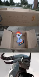 Size: 1323x2607 | Tagged: crossover, dashie meme, derpibooru import, dragon age, dragon age 2, evil people finding dash meme, exploitable meme, fanfic:my little dashie, flemeth, meme, rainbow dash, safe