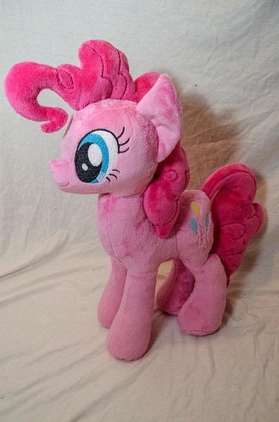 Size: 662x1000 | Tagged: artist:makeshiftwings30, derpibooru import, irl, photo, pinkie pie, plushie, safe