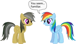 Size: 12669x7414 | Tagged: absurd resolution, artist:tandyman100, daring do, derpibooru import, rainbow dash, safe, simple background, transparent background, vector