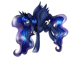 Size: 1152x864 | Tagged: safe, artist:mixipony, derpibooru import, princess luna, simple background, solo