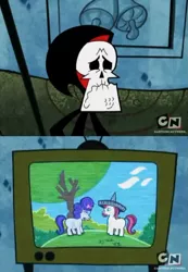 Size: 478x691 | Tagged: cartoon network, derpibooru import, grim, my troubled pony, parody, safe, the grim adventures of billy and mandy