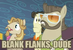 Size: 1066x738 | Tagged: safe, derpibooru import, screencap, colter sobchak, jeff letrotski, theodore donald "donny" kerabatsos, earth pony, pony, the cutie pox, caption, donny, image macro, impact font, implied foalcon, male, movie reference, stallion, the big lebowski, the dude