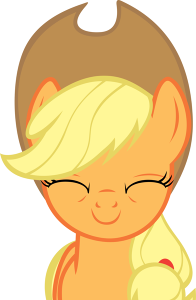 Size: 722x1105 | Tagged: applejack, derpibooru import, happy, safe, smiling, tired