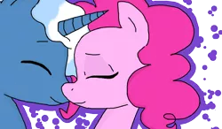 Size: 1166x681 | Tagged: safe, artist:linathekitty, derpibooru import, pinkie pie, pokey pierce, female, male, pokeypie, shipping, straight