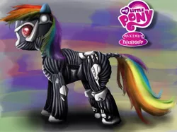 Size: 1067x800 | Tagged: artist:hereticofdune, crysis, derpibooru import, nanosuit, rainbow dash, safe