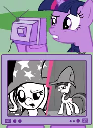 Size: 563x771 | Tagged: artist:bronycurious, derpibooru import, exploitable meme, meme, preview, recovery, role reversal, safe, trixie, tv meme, twilight sparkle