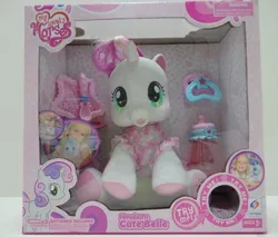 Size: 506x432 | Tagged: cute belle, derpibooru import, doll, irl, my lovely horses, photo, safe, sweetie belle, toy
