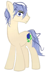 Size: 900x1223 | Tagged: safe, artist:avarick, derpibooru import, ponified, earth pony, pony, flower, garry, ib, rose