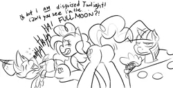 Size: 1280x653 | Tagged: artist:sweethd, cheese, daring do, derpibooru import, laughing, nightmare night, pinkie pie, plot, rainbow dash, safe, sketch, spike, twilight sparkle