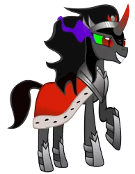 Size: 620x800 | Tagged: artist:megaman295, derpibooru import, king sombra, queen umbra, rule 63, safe, spoiler:s03, the crystal empire