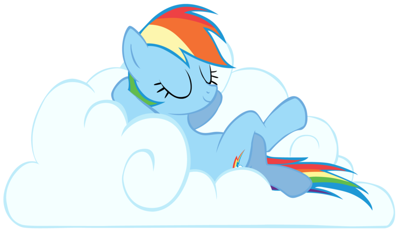 Size: 4000x2339 | Tagged: artist:stinkehund, cloud, derpibooru import, rainbow dash, relaxing, resting, safe, simple background, transparent background, vector