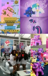 Size: 886x1409 | Tagged: safe, derpibooru import, edit, edited screencap, screencap, princess celestia, princess luna, twilight sparkle, alicorn, pony, the crystal empire, spoiler:s03, irl, photo, speculation, toy