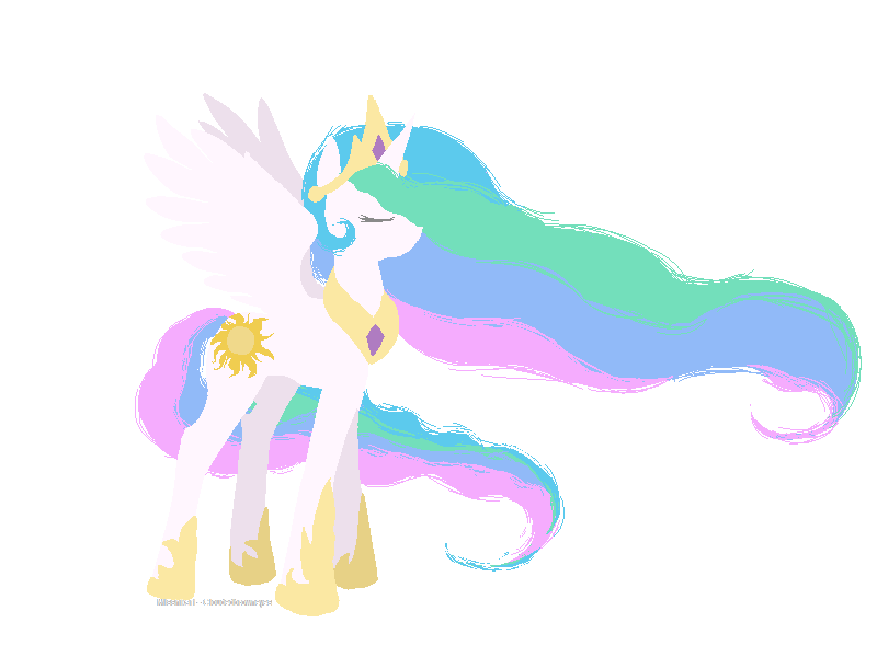 Size: 800x600 | Tagged: artist:misshikari, derpibooru import, princess celestia, safe, solo