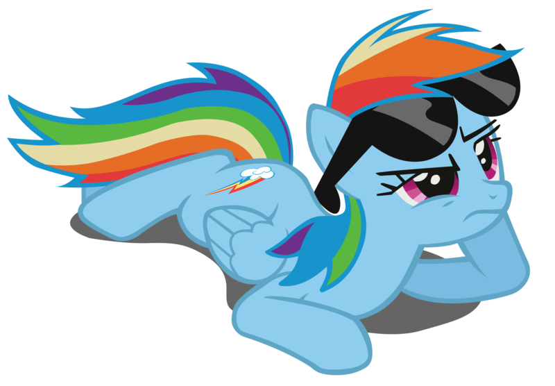 Size: 3500x2431 | Tagged: angry, artist:dipi11, derpibooru import, rainbow dash, safe, simple background, solo, sunglasses, transparent background, vector