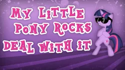 Size: 1920x1080 | Tagged: artist:dipi11, deal with it, derpibooru import, safe, sunglasses, twilight sparkle, vector, wallpaper