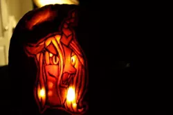 Size: 640x426 | Tagged: derpibooru import, halloween, jack-o-lantern, queen chrysalis, safe