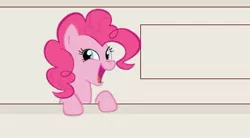 Size: 408x225 | Tagged: derpibooru import, explicit source, pinkie pie, reaction image, suggestive