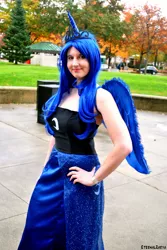 Size: 829x1239 | Tagged: artist:eternalzarya, cosplay, curvy, derpibooru import, human, irl, irl human, photo, princess luna, safe, solo